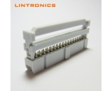 2.54 FC IDC through hole White Grey color