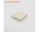 2.54 female header horizontal SMT white gray
