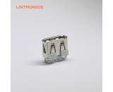 2.0 USB receptacle Type A 4 Pin Through Hole Positioning Poles